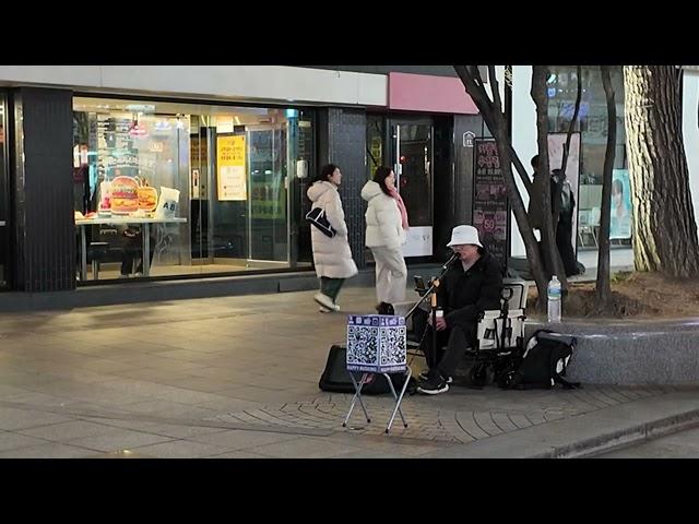 의정부 퇴근 길 맥도날드 앞에서 노래 듣기