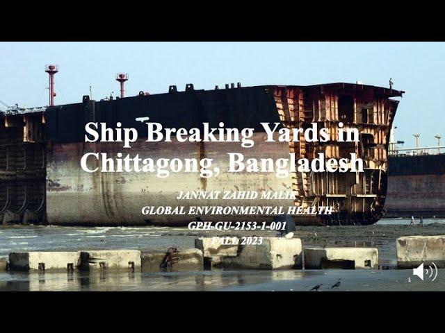 Shipbreaking Yards Chittagong, Bangladesh