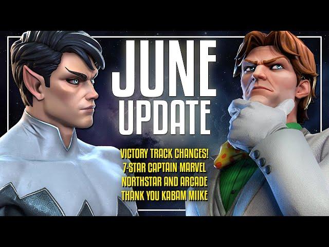 JUNE Update! HUGE Victory Track change! 7-Star Captain Marvel!