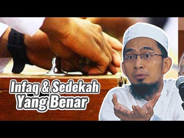 JANGAN SALAH !! Inilah Cara Infaq & Sedekah yang Benar - Ustadz Adi Hidayat LC MA