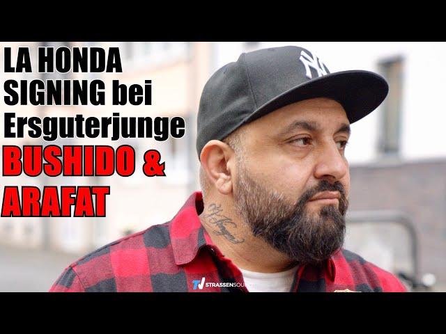 ARAFAT & BUSHIDO | Signing von LA HONDA bei ERSGUTERJUNGE - OJ Kingpin