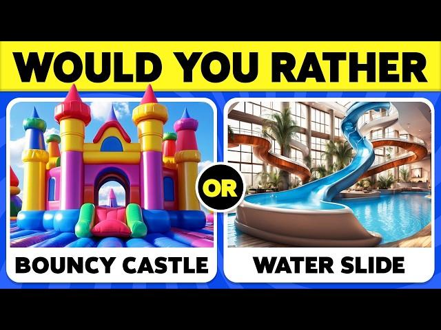 Would You Rather...? LUXURY Life Edition  | Quiz Blitz