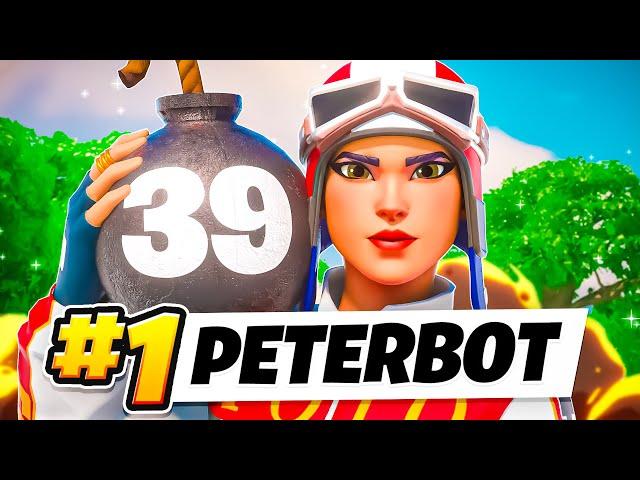 WORLD RECORD 39 KILL WIN SOLO VICTORY CASH CUP FINALS | Peterbot