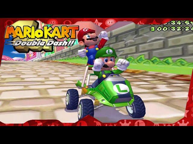 Mario Kart: Double Dash!! for Gamecube ᴴᴰ Full Playthrough (All Cups, 2-Player)