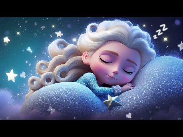 Little Elsa Sleeping very well witth Beautiful Lullaby, Lullaby for Baby to Go to Sleep