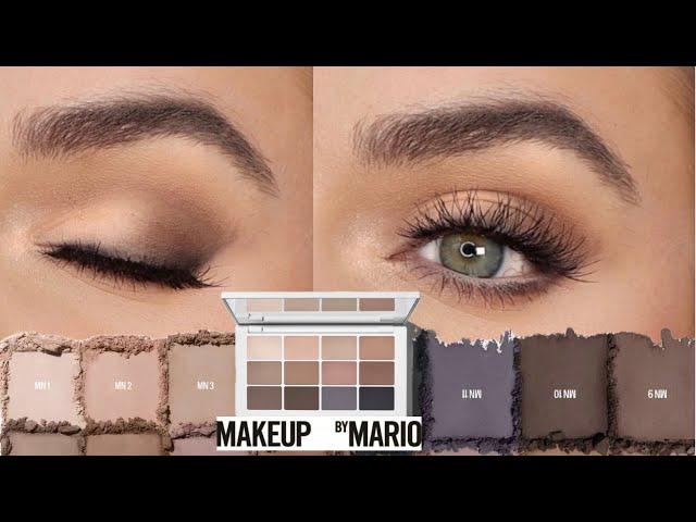 Makeup By Mario Neutrals Palette TUTORIAL! EASY! STEP BY STEP!