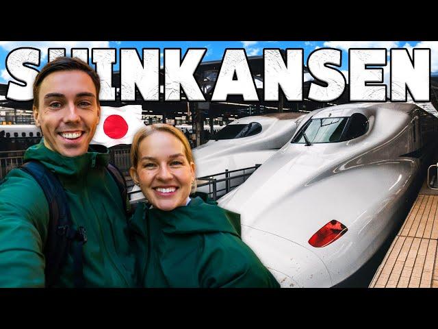 We Took Japan's FIRST CLASS Bullet Train (Tokyo to Kyoto)