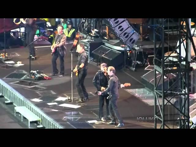 BRUCE SPRINGSTEEN GLORY DAYS - TWIST AND SHOUT LIVE IN MILAN @ S.SIRO 07/06/2012