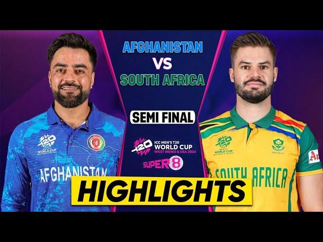 South Africa VS Afghanistan ICC T20 World Cup 2024 Match Highlites HD More exclusive Highlights HD