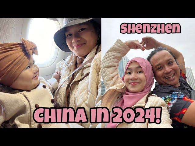 FIRST TIME TO TRAVEL TO CHINA  | Travel Vlog to Shenzhen (March 2024)