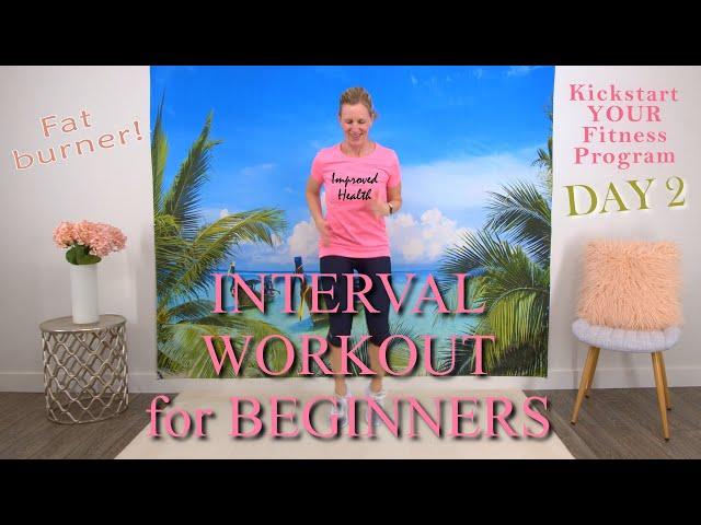 Interval Walking Workout | Effective fat burning workout for beginners | At Home Workout