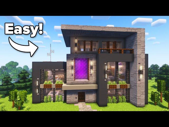 Minecraft: Ultimate Modern House | Tutorial