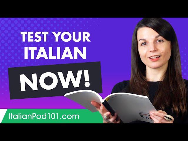 Do you know if you’re getting better at Italian?