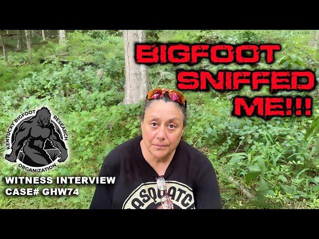 Witness Fainted & Bigfoot Sniffed Her!!! #bigfoot #scary #shorts