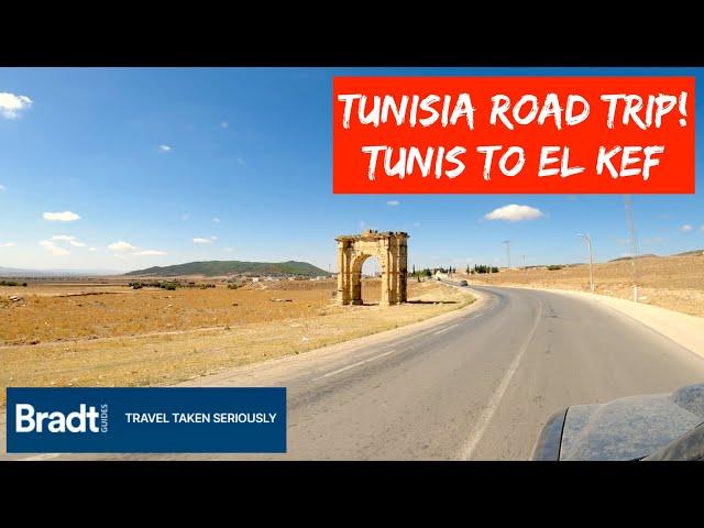 Tunisia Road Trip! Driving west: Tunis to El Kef (Tunisia Travel VLOG)