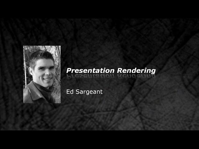 3DS Max - Presentation Rendering