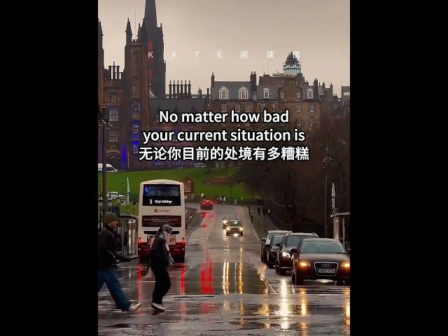 It's never too late to change yourself 改变自己永远不要嫌晚 No matter how old you are 无论你是几岁