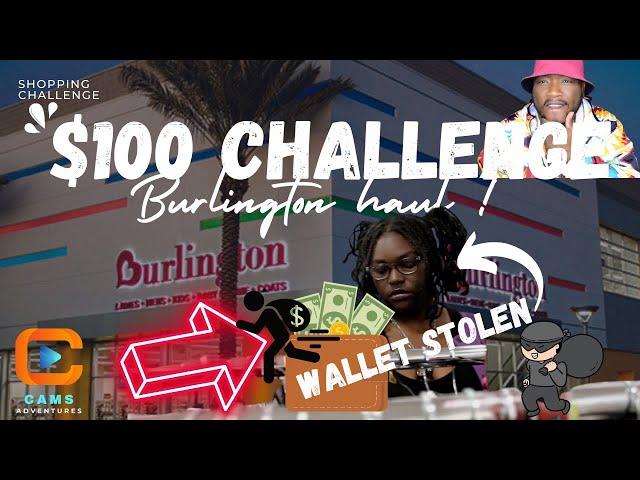 Cam Adventures VLOG #5 Daughters wallet #stolen during $100 #Burlington #outfit #haul #challenge