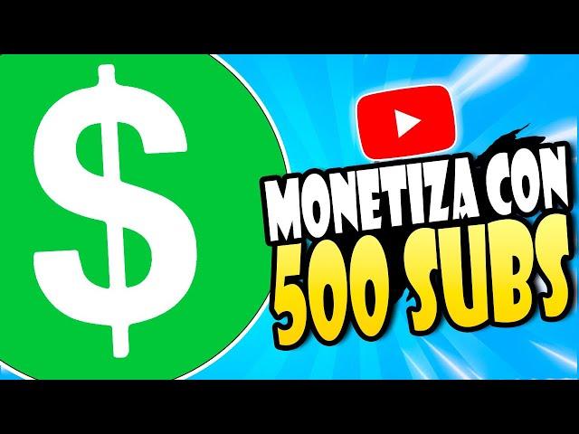 ¡IMPORTANTE! Canales Pequeños MONETIZACIÓN para TODOS en YouTube