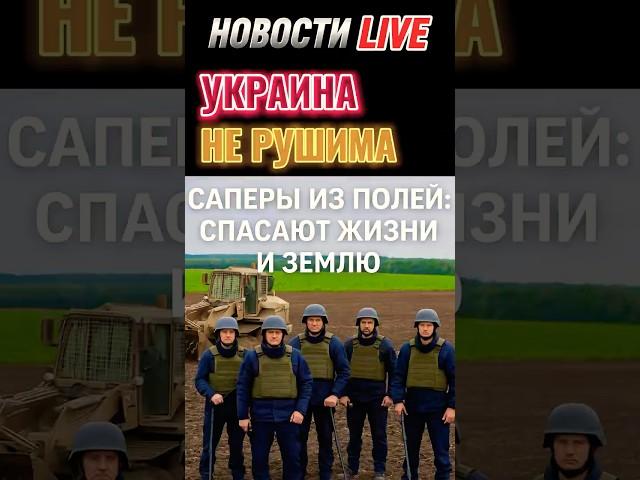 Сапёры с полей: как бывшие трактористы спасают жизни и землю #новости #новостисегодня #украина