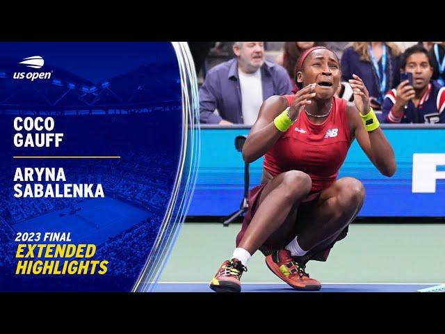 Coco Gauff vs. Aryna Sabalenka Extended Highlights | 2023 US Open Final