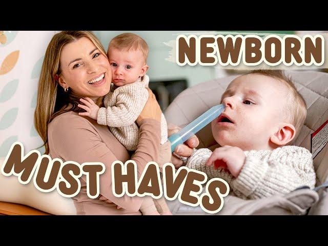 15+ NEWBORN MUST HAVES that we use EVERYDAY! (These are WORTH IT)