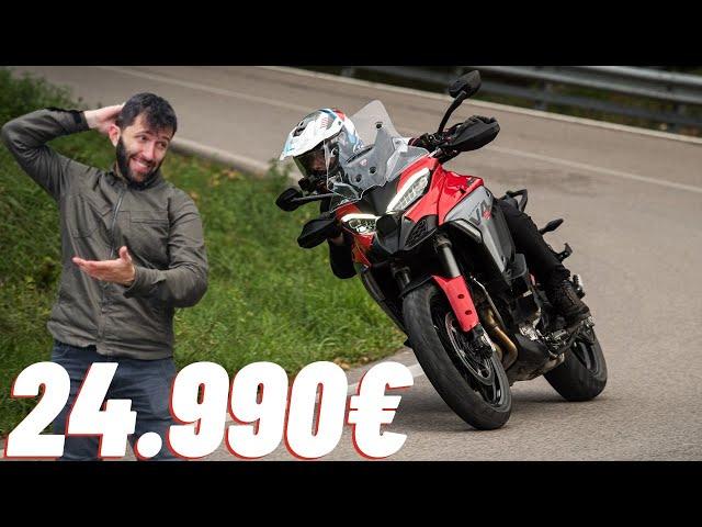 MI HA SORPRESO  DUCATI MULTISTRADA V4S 2025 - test ride su strada e in fuoristrada