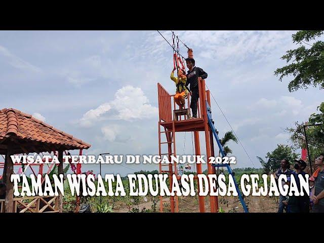 WISATA TERBARU DI NGANJUK 2022 | TAMAN WISATA EDUKASI DESA GEJAGAN