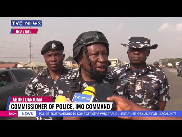 Imo CP Visits Checkpoints, Cautions Officers Against Extortion