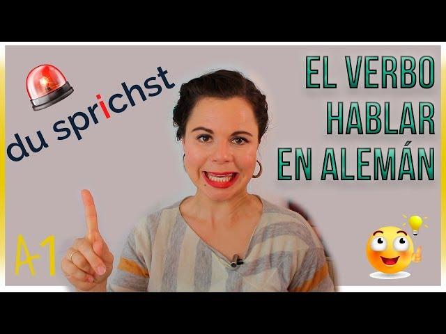 Aprender ALEMÁN -  el verbo HABLAR  - [Gramática alemana básica ]