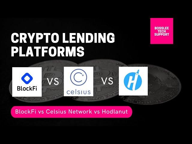 Cryptocurrency Lending Platforms Comparison BlockFi vs Celsius Network vs Hodlnaut