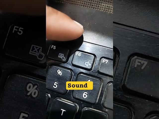 Samsung 300e Series Laptop Sound Audio Not Working Problem#macnitesh#keyboardtricks#2025short