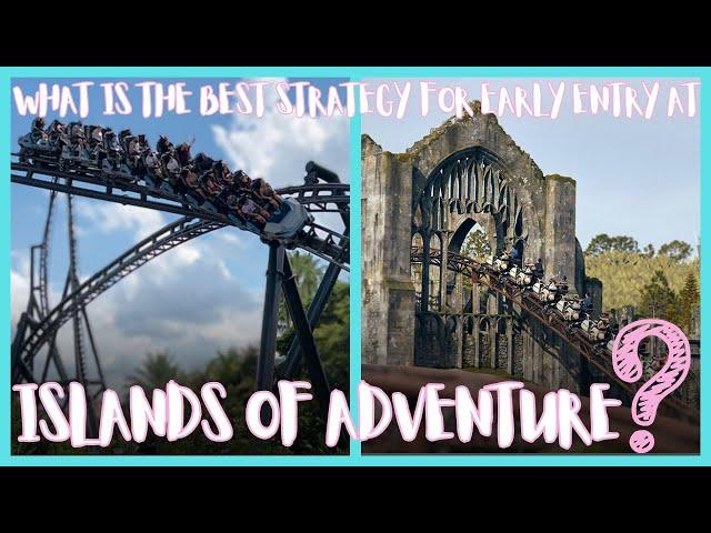 Early Park Admission At Islands of Adventure: Ride Strategy, Tips, and Wait Times For Early Entry