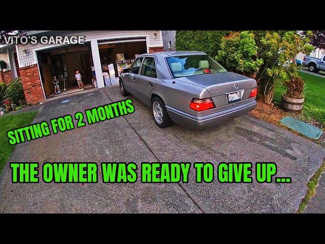 Mercedes W124 Owner Was About to Give Up But I Made His Day!