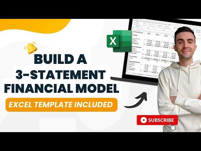 3 Statement Financial Model | Building From Scratch