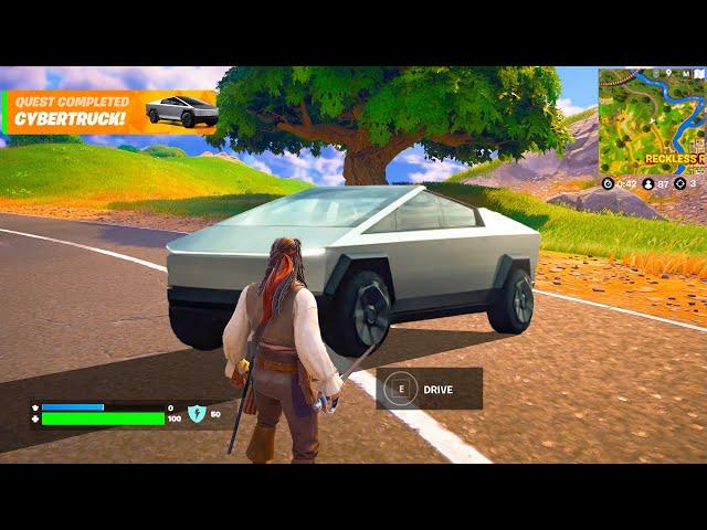 How to Get CYBERTRUCK for FREE in Fortnite