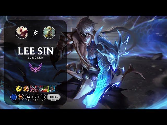 Lee Sin Jungle vs Master Yi - EUW Master Patch 13.1