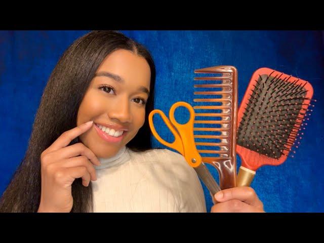 ASMR Haircut Only Using Mouth Sounds ️ ASMR Haircut Role-play | Personal Attention