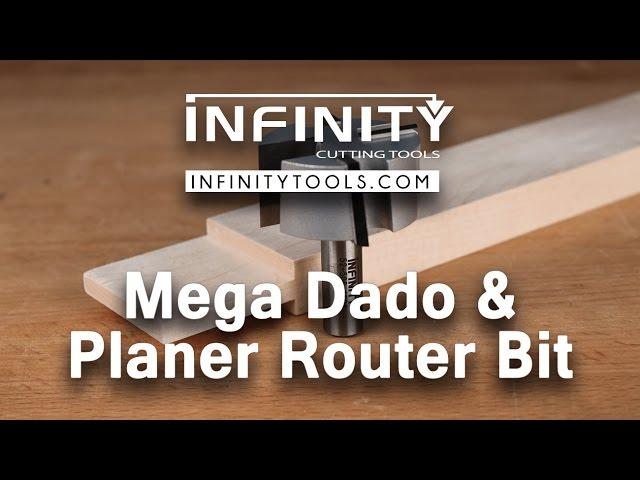 Infinity Cutting Tools - Mega Dado & Planer Router Bit