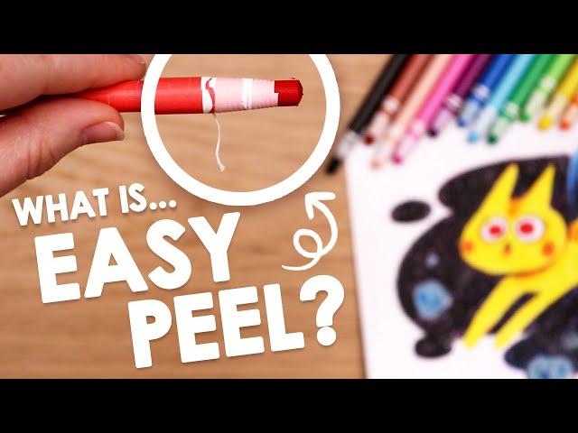 SLOPPY STYLE with EASY PEEL Pencils