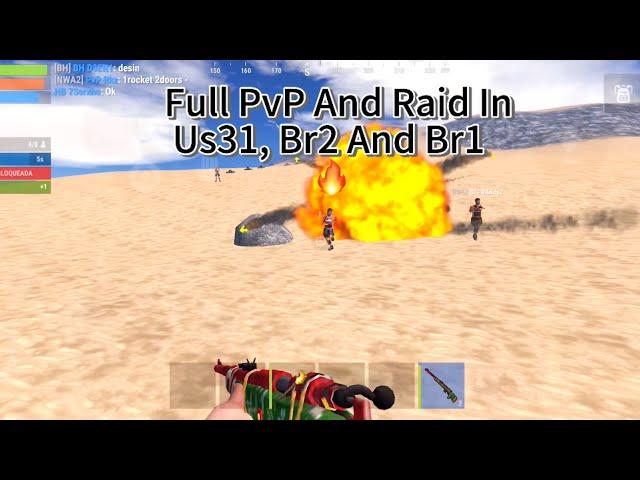 Oxide Survival Island: Full PvP And Raid In Us31, Br2 And Br1- Полный PvP - #oxide #oxidesurvival