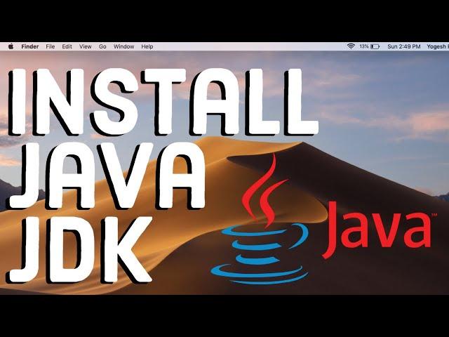 How to Install Java on macOS | Install Java JDK on Mac