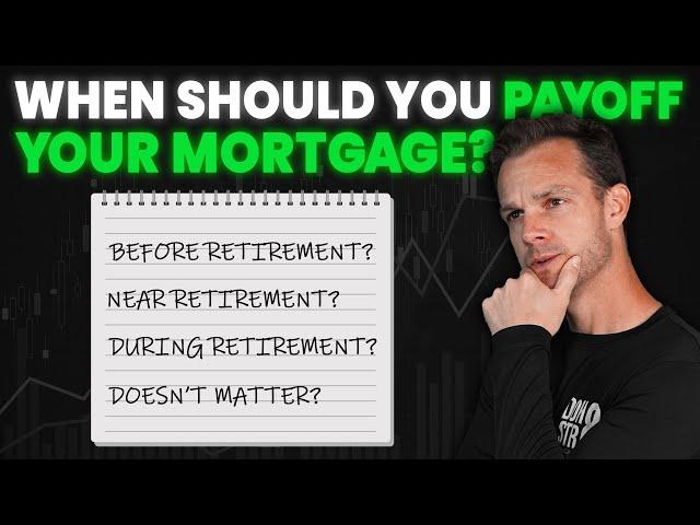 Should You Payoff Your Mortgage Before Retirement? Or Should You WAIT? 