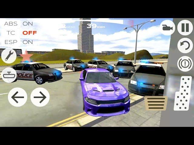 Extreme Car Driving Racing 3D #6 - Police Chase and Escape - Android Gameplay FHD