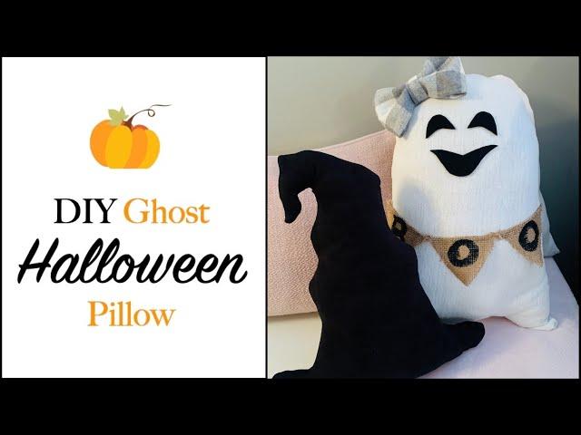 DIY Halloween Ghost Pillow (Easy Halloween Decorations) Life of Style Blog