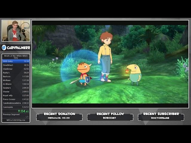 Ni No Kuni: Wrath of the White Witch Speedrun World Record - 5:29:39