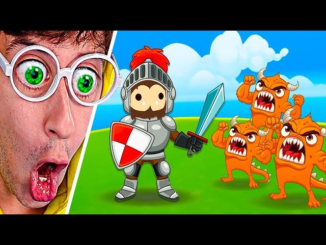 24 HORAS siendo CABALLERO !! (minijuego secreto ) - Sneaky Sasquatch #251