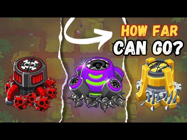 How Far Can Every Tier 5 Spike Factory Go? | BTD6