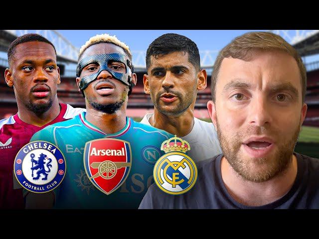 Osimhen To Arsenal is CLOSE? | Madrid Want Romero! | ChelseaSET TO SIGN Duran