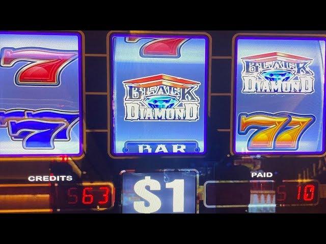 High Limit Slots - 9 Lines - Big Win Black Diamond Deluxe & Big Win Smokin Sevens @San Manuel Casino